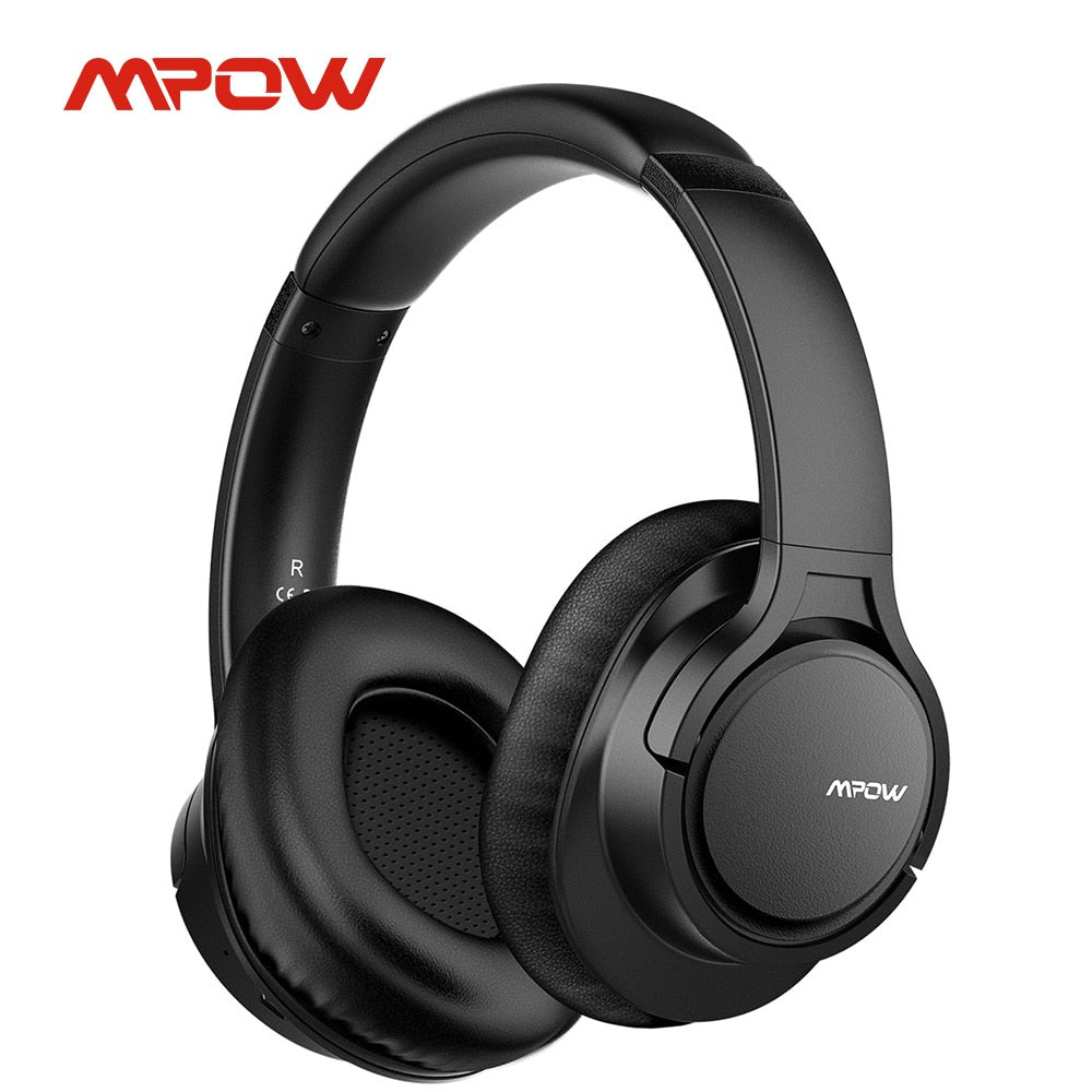 Mpow H7 Wireless/Wired Headphones Bluetooth Headset with Microphone